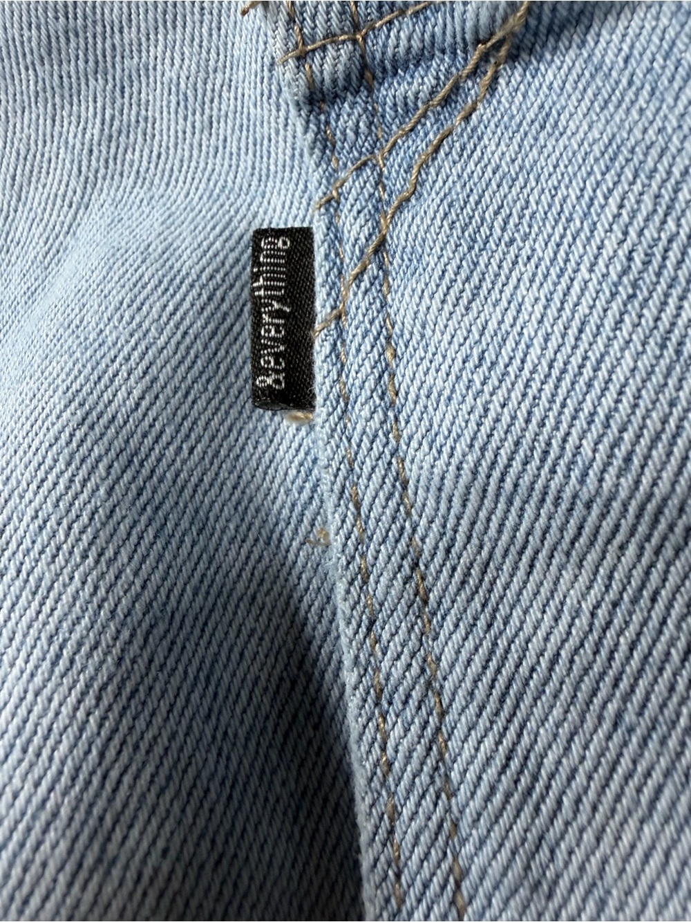 & everything Light Wash Straight Leg Denim Jeans - Classic Everyday‎ Men’s 34x32 - Picture 6 of 6